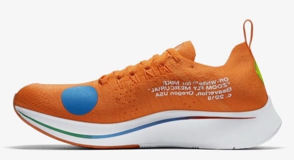 Nike Zoom Fly Mercurial OFF-White UK6/40номер/25см