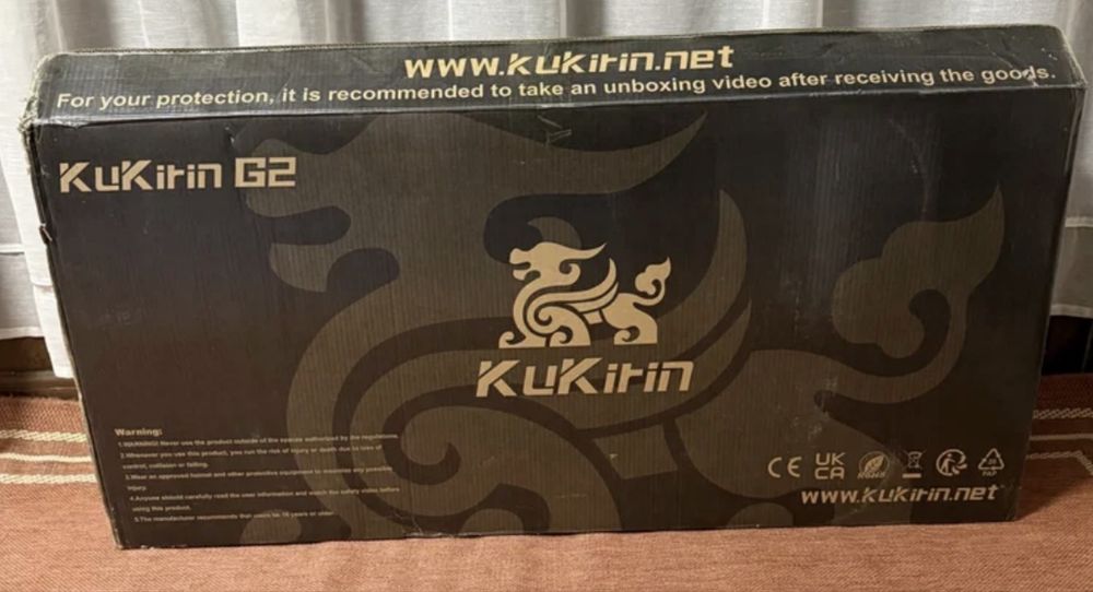 Vand trotineta electrica Kukurin G2, 2026