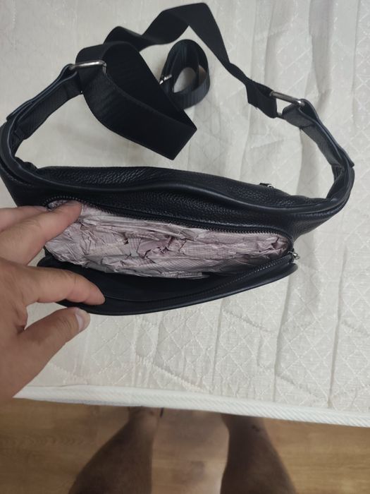 Продам кожаную мужскую сумку