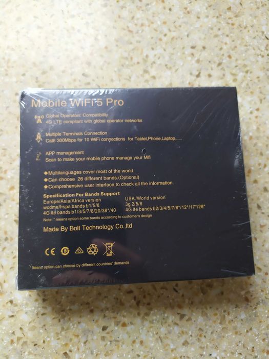 Карманный роутер 4G вай-фай