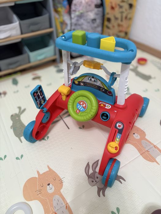 Проходилка 3 в 1 fisher price уокър