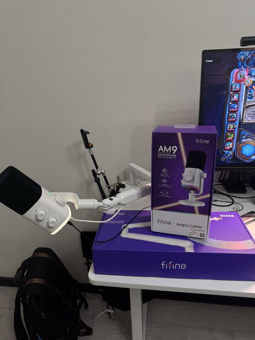 Fifine AM9 + пантограф Fifine BM88