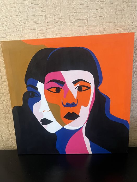 Картина акриловые краски