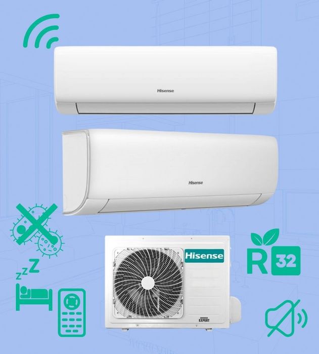 Hisense Wings 09/12.000 Super DC Invertor Optom narxda va donaga