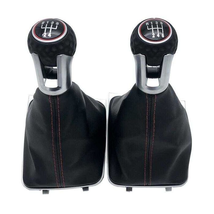Топка с маншон и рамка Червен Шев VW Golf 7 /2011 -2015/ - 5 и 6ск.*