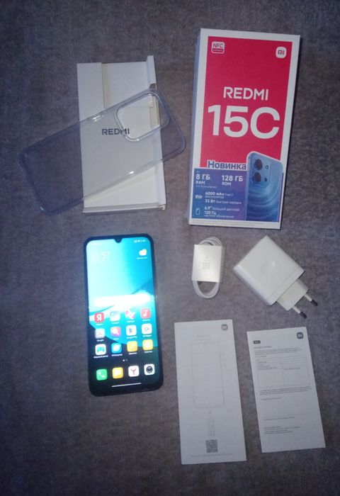 Redmi 15C+NFC 2025г 6.000батарея дёшево