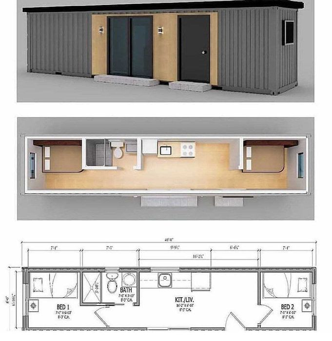 Коммерческие помещения, офисы и магазины из контейнеров под ключ.