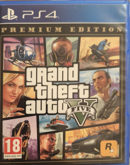 GTA 5 за PS4 добро състояние