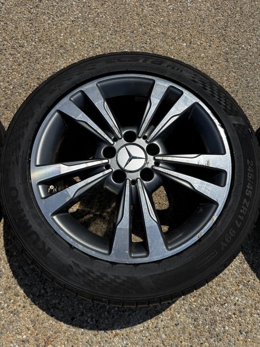 Jante + anvelope Mercedes Benz C / E kalasse