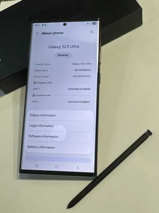 Samsung S23 Ultra 256 Gb. impecabil ca nou