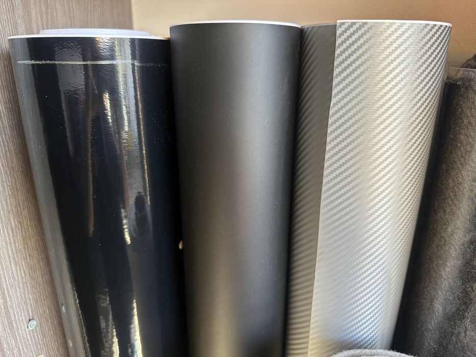 Пленка Карбон самоклеящаяся 3D и 5D