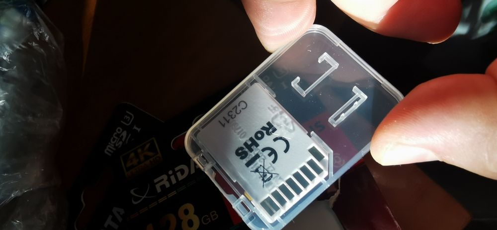 Adaptor card de memorie Kingston/Ridata de la microsd la SD