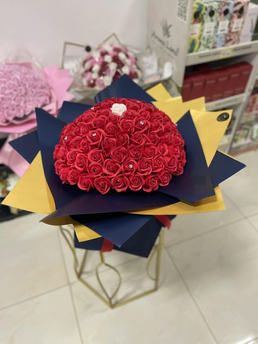 Buchete din trandafiri de sapun pe comanda