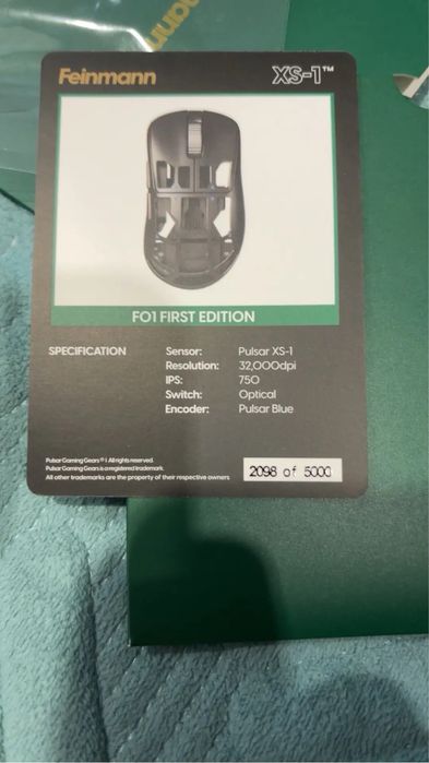 Продам мышь Pulsar Feinmann