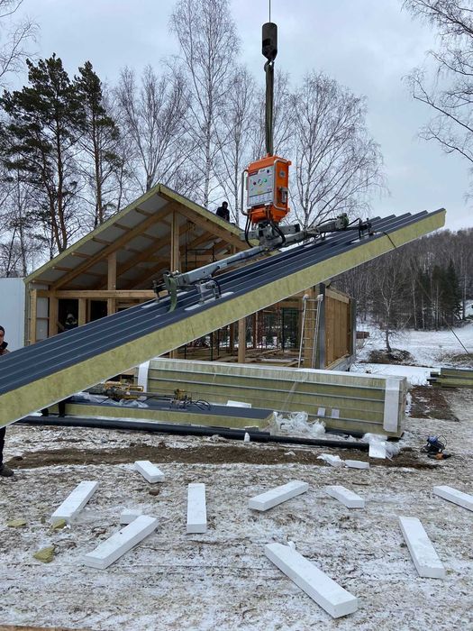 Сэндвич-панели кровельные и стеновые от производителя