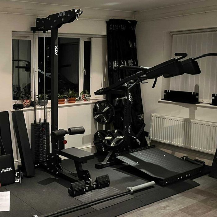Скрипец Вградени Тежести Lat Machine ATX, Фитнес Уреди и Оборудване