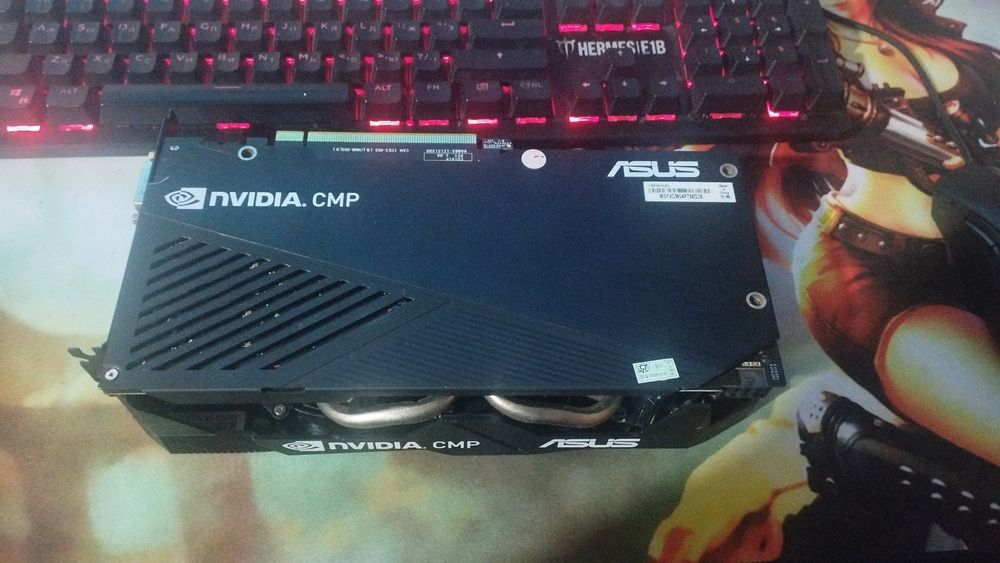 ASUS NVIDIA CMP 40HX - 8 GB  RX 580 dan 30 40% kuchli