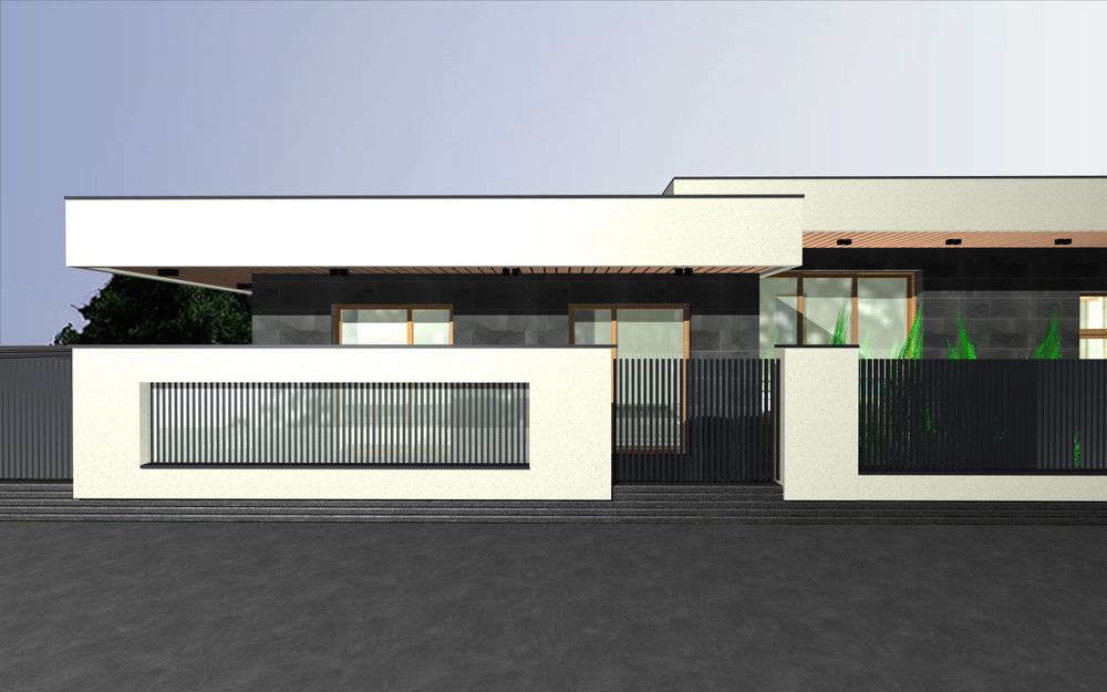 Vând proiect casa parter suprafață 210.00mp