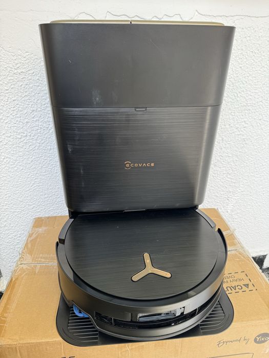 Прахосмукачка Робот + Автоматична Станция ECOVACS Deebot X9 Pro OMNI за Сухо и Мокро, 16600Pa, AI, Навигация, APP, Моп!