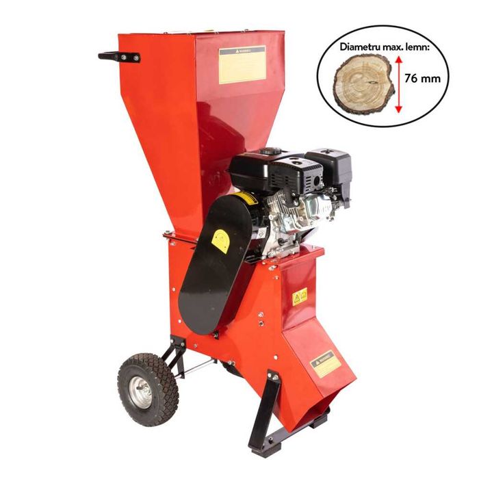 Tocator de Crengi 76 mm Micul Fermier, Motor Benzina 7 CP, 4 Timpi
