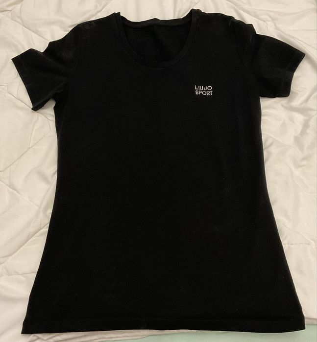 Tricou damă negru LIU JO SPORT