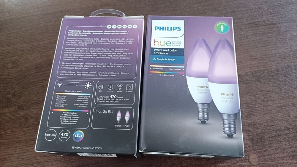 Bec inteligent Philips Hue(16m culori)bluetooth