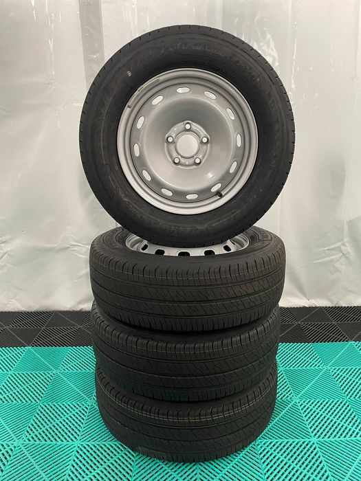 Set jante cu anvelope noi vara 215 65 r16c Renault Trafic Vivaro 2014+