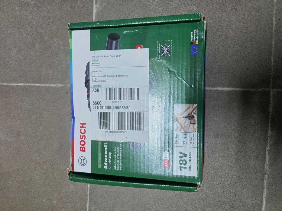 Bormasina Bosch AdvancedDrill 18V-80 Masina de gaurit si insurubat