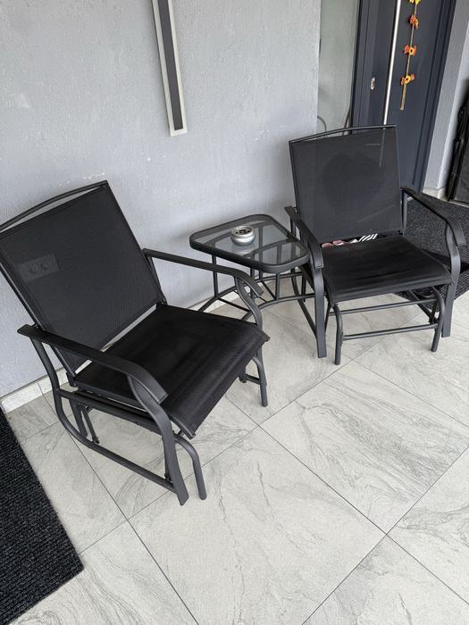 Scaune cu masuta pt terasa