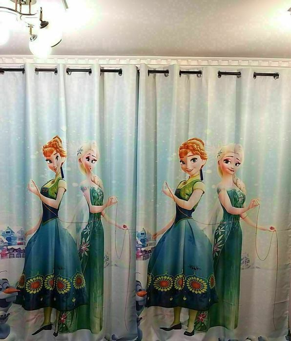 Set perdea cu draperie camera copii