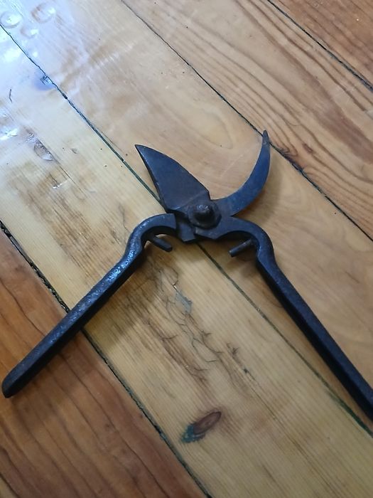Стари ретро лозарски ножици