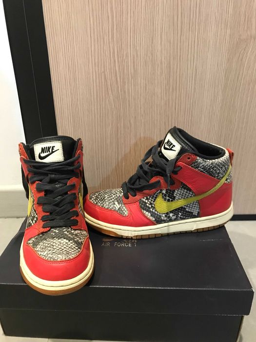 Nike Dunk high LX Python