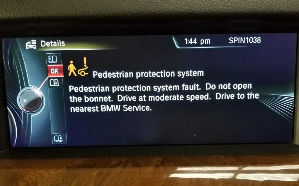 Anulare pedestrian BMW f34 f10 f01 f07 f15 g30 g11 senzor balamale