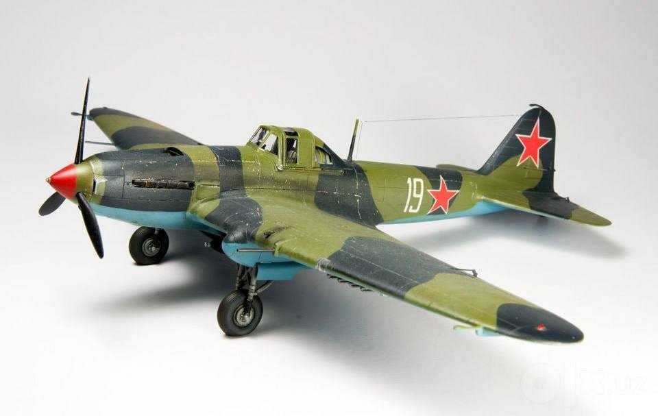 Сборная модель самолета Ил-2 (одноместный) (Восточный Экспресс, 1/72)