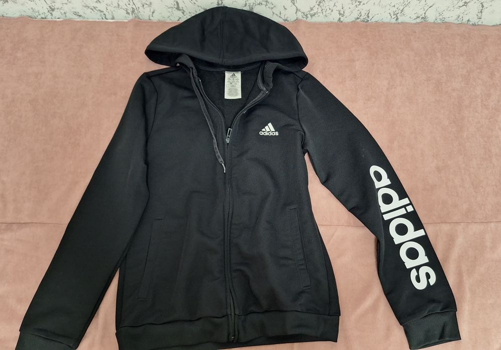 Дамски черен addidas анцуг