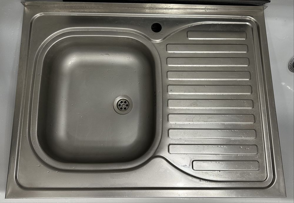 Chiuveta bucatarie, inox, 80 x 60 cm