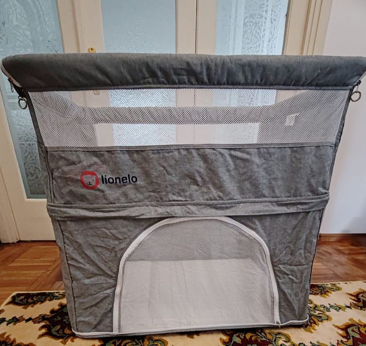 Lionelo - Patut 3 in 1 Co-Sleeper Toon Grey