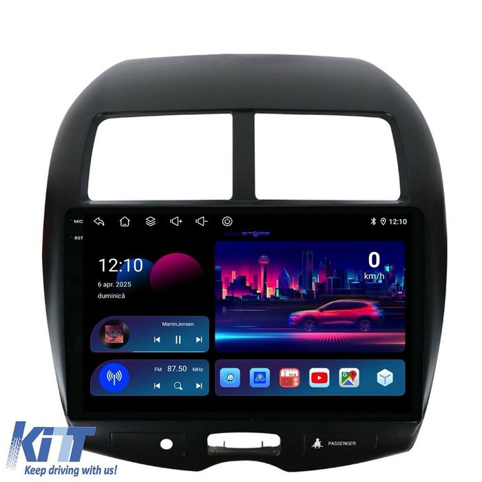 Navigatie Dedicata Mitsubishi ASX (2010-2016),QuadCore, 10Inch, 4Gb Ra