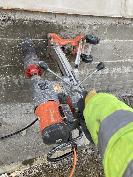 Carotare beton , taiere beton , gaura beton , gaura hota centrala term