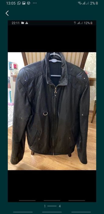 Продам кожанный куртка
