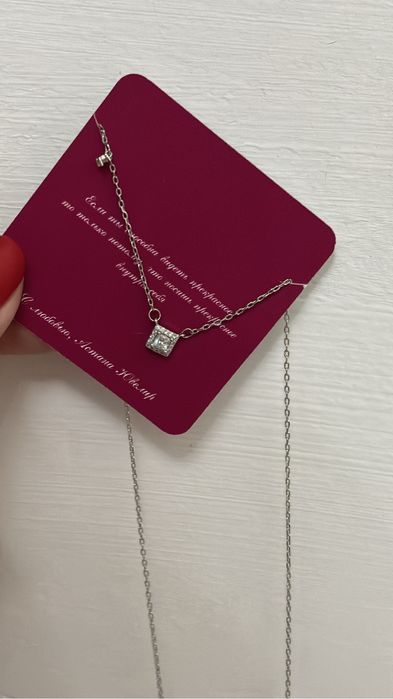 Подарок серебро кулоны