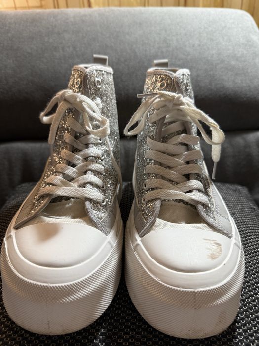 Papuci dama cu sclipici