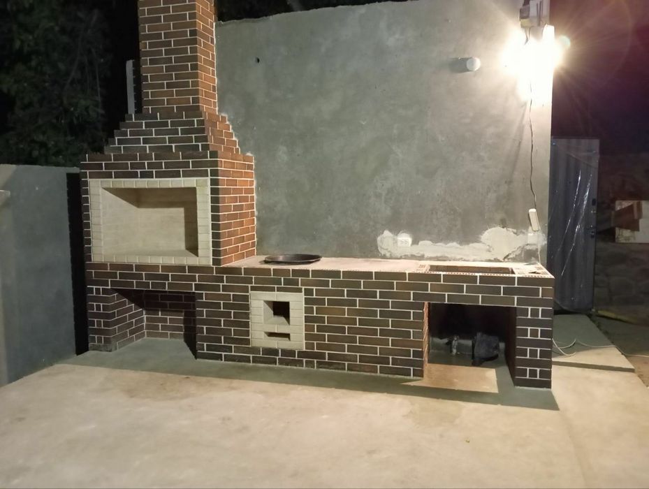 СТРОИТЕЛЬСТВО. Барбекю. Летние кухни .Камин