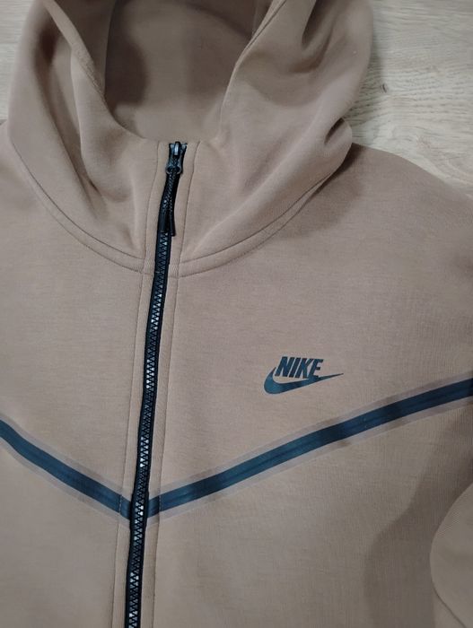Set Nike Tech Sportswear Beije & Kaki Fleece & Track Pants 100% Legit