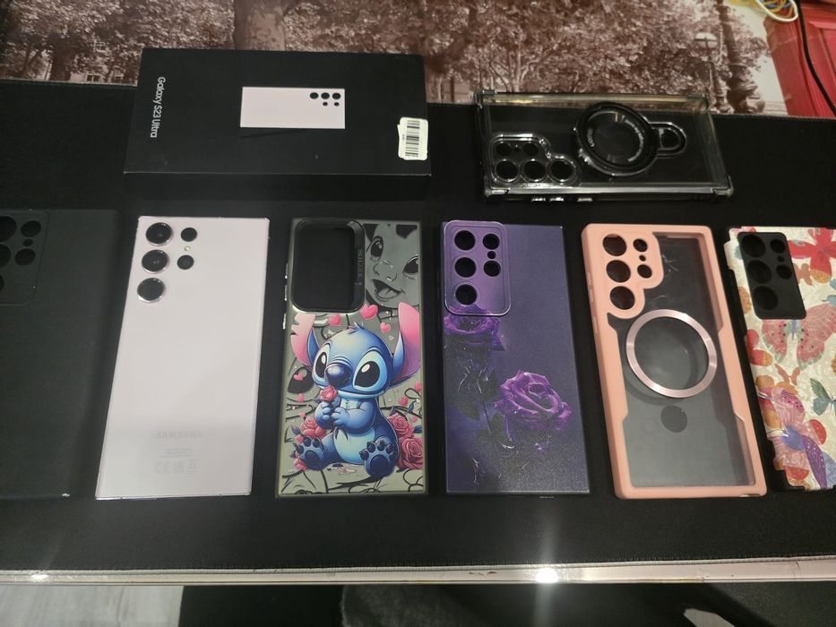 Vând Samsung S23 Ultra Lavandă 8gb cu 256gb