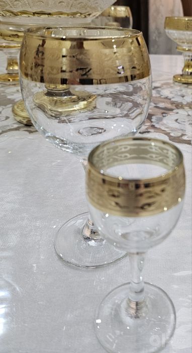 Фужер и рюмки новые