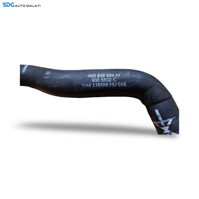 Furtun Conducta Apa Volkswagen Golf 6 2.0TDI 2008 - 2014 Cod 1K0819374A [N4496]
