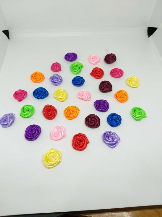 Trandafri satin handmade