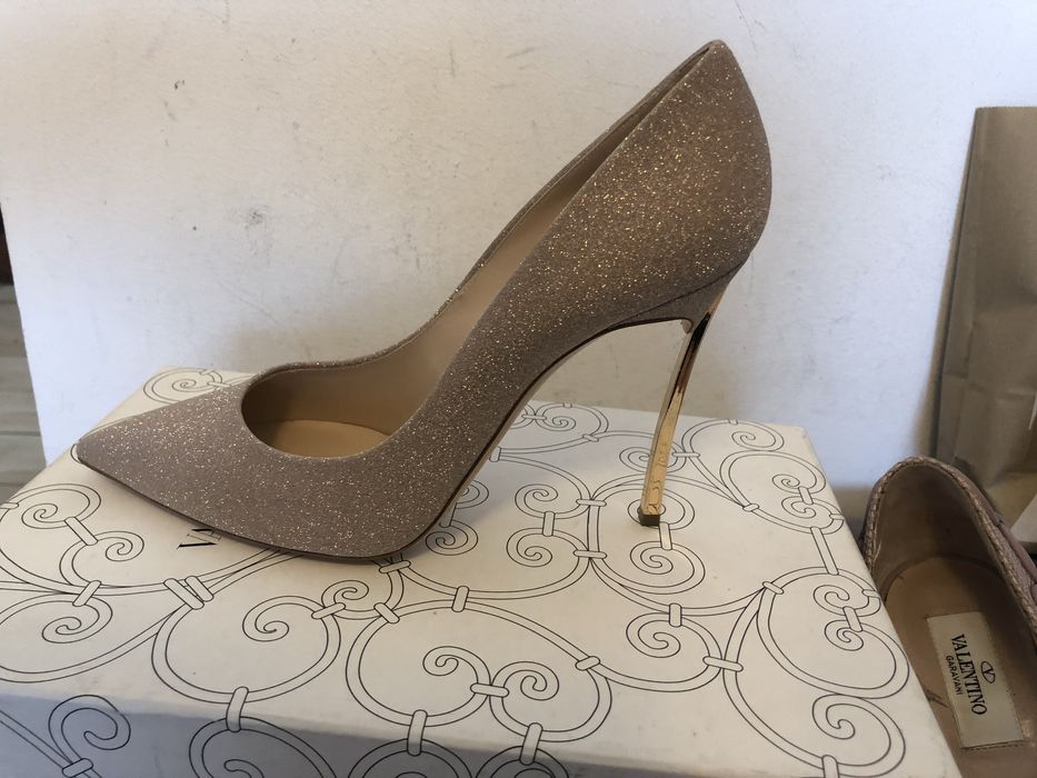 Pantofi glitter CASADEI superbi