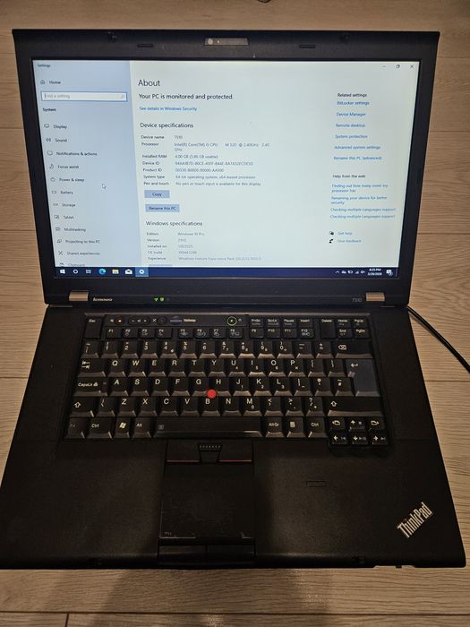 Lenovo ThinkPad T510 ssd
